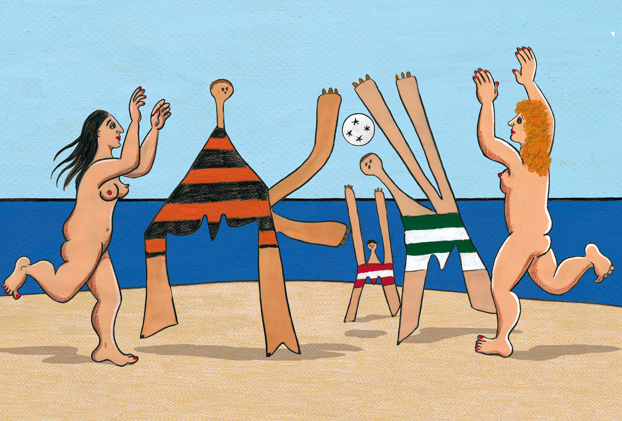 ON THE BEACH