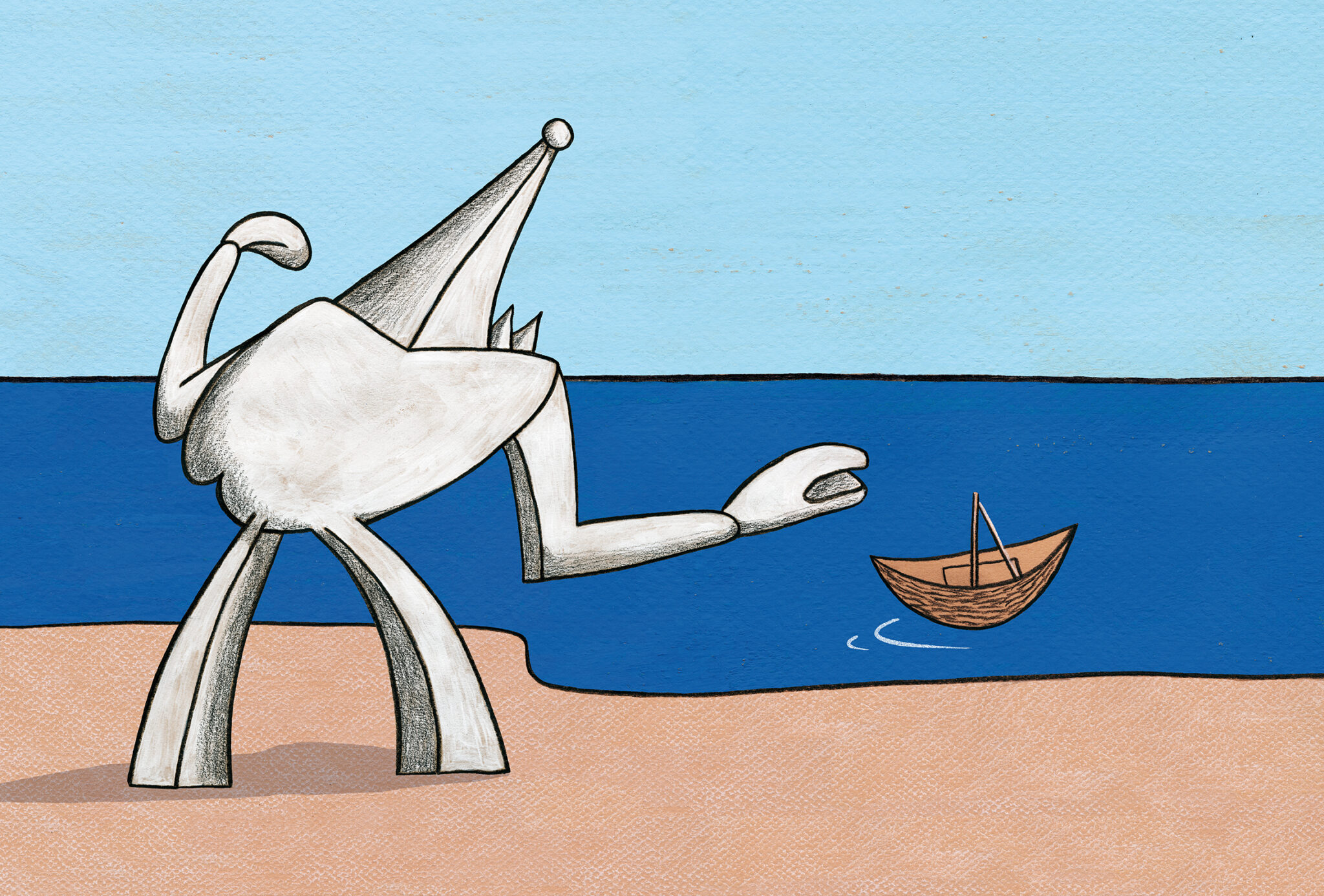 ON THE BEACH