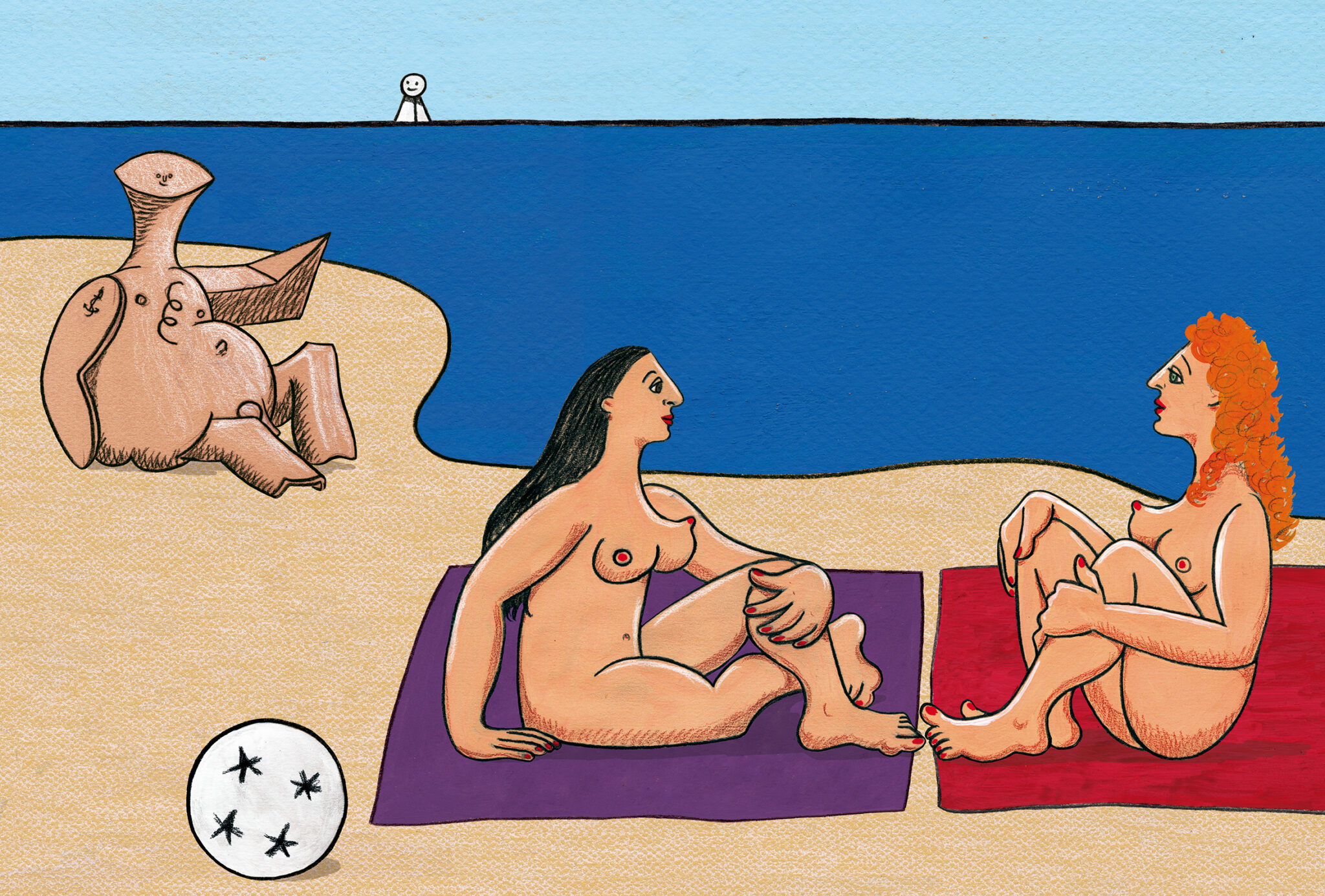 ON THE BEACH