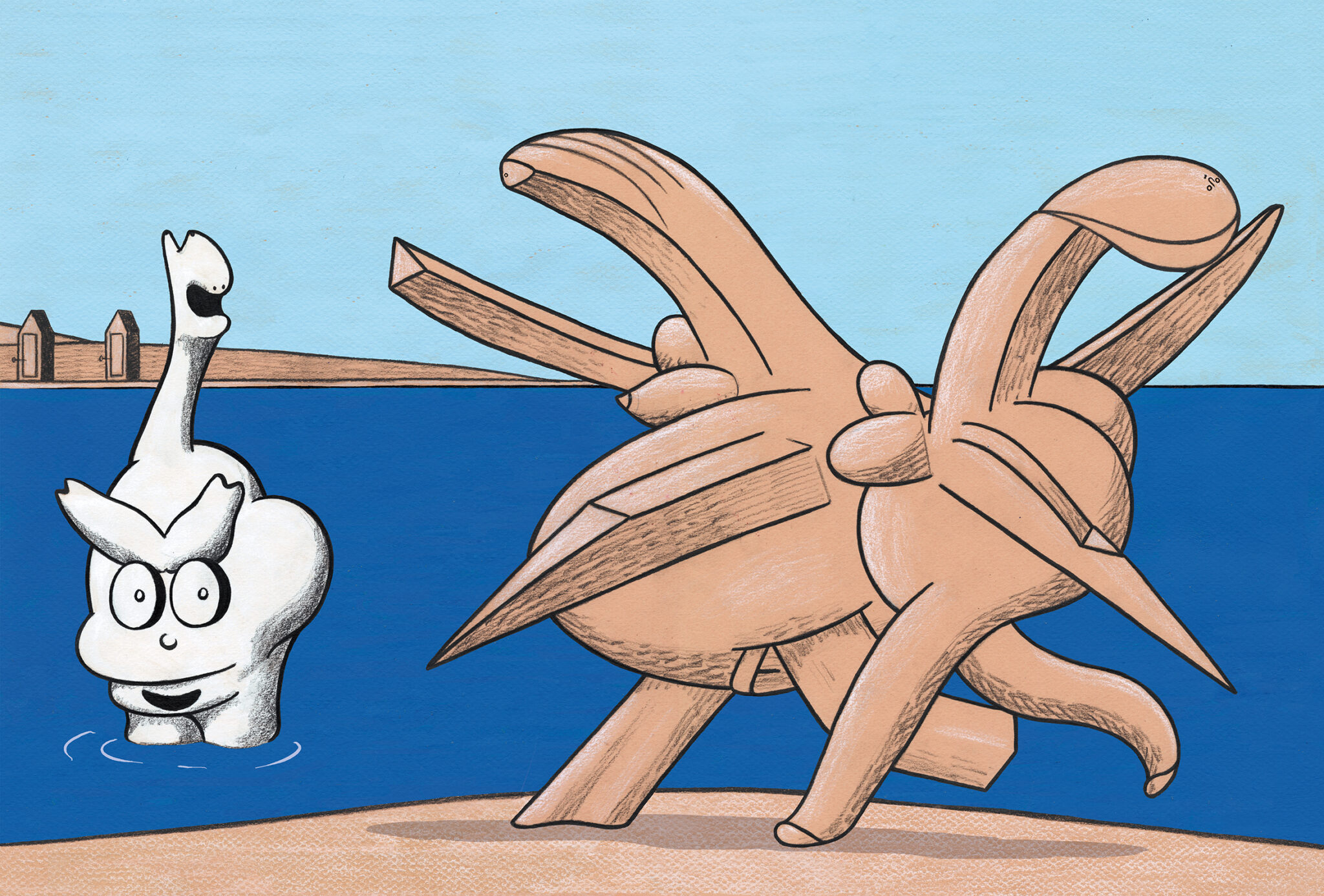 ON THE BEACH