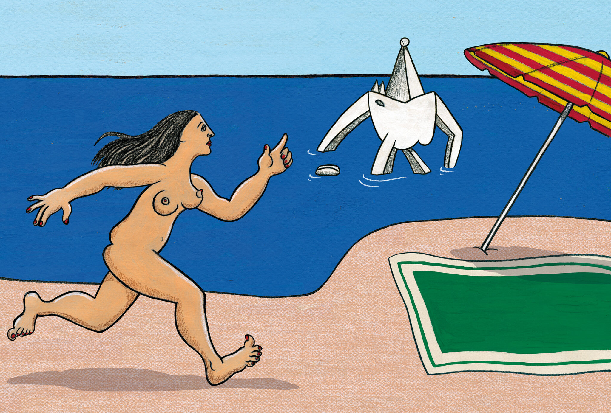 ON THE BEACH