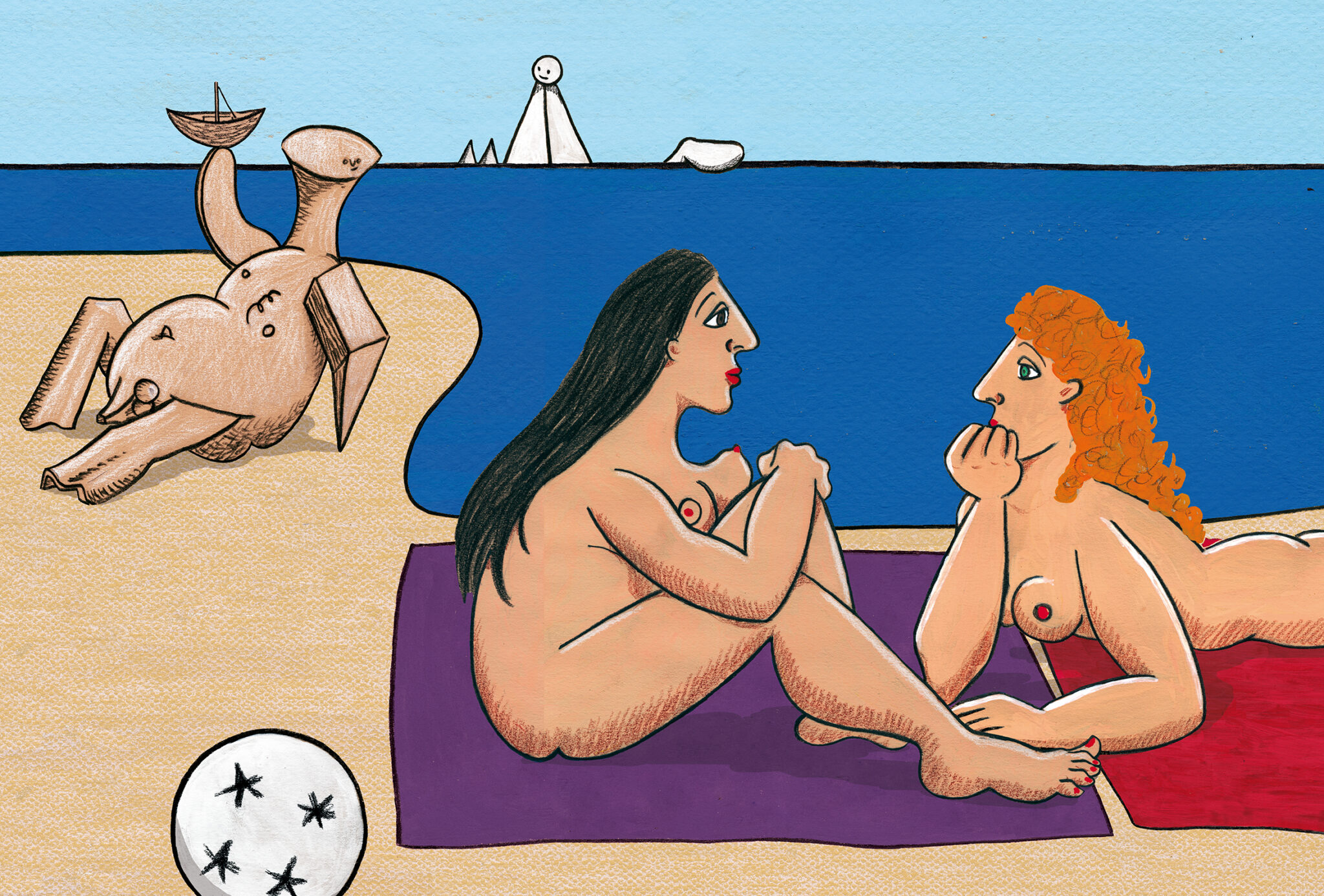 ON THE BEACH