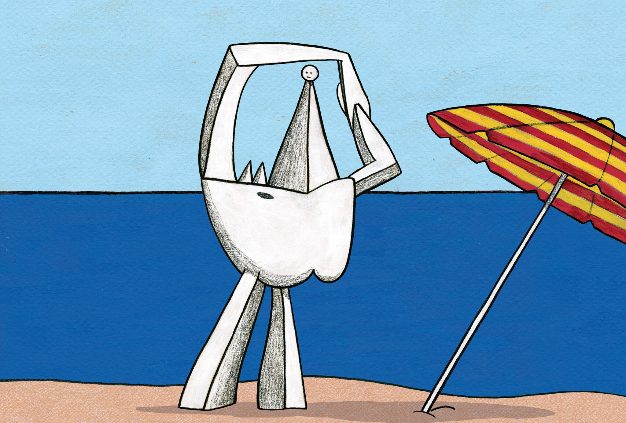 ON THE BEACH